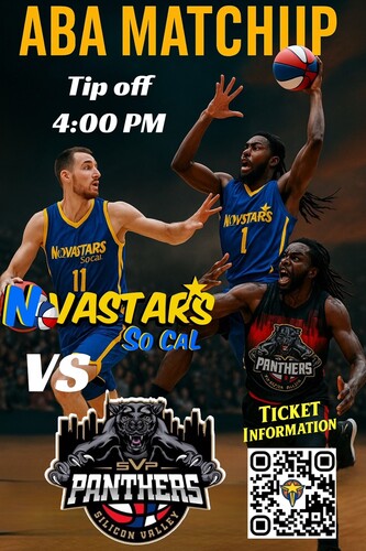 Novastars vs Silicon Valley Panthers poster