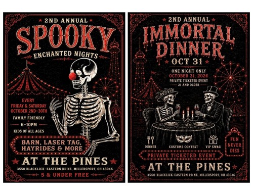 Spooky Enchanted Nights poster