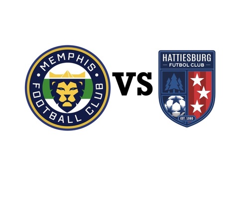 Memphis FC vs Hattiesburg poster