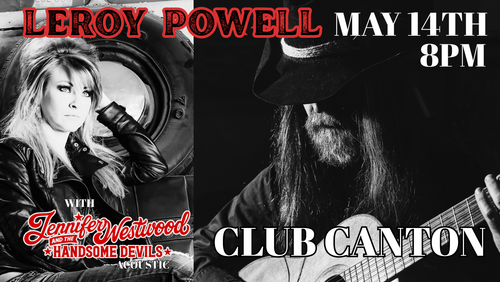 VIP Leroy Powell Acoustic with Jennifer Westwood and the Handsome Devils Unplugged poster