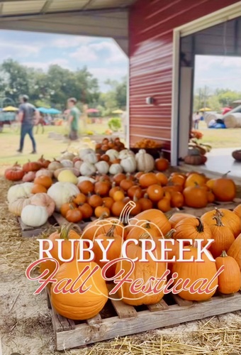 Ruby Creek Fall Festival & Pumpkin Patch poster