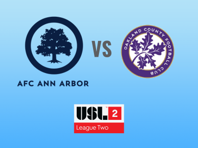 AFC Ann Arbor Men vs Oakland County poster