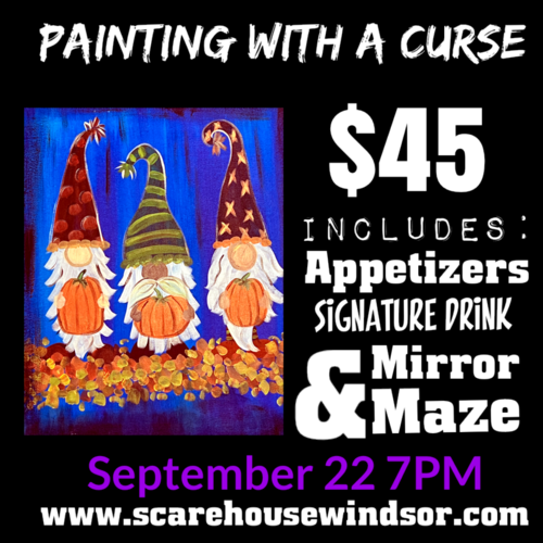 Painting with a Curse -  Gnome Homies poster