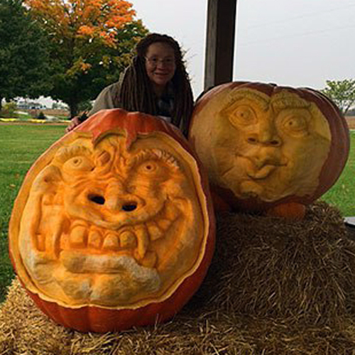 Master Pumpkin Carving Class w/ Disney Imagineer Terri Hardin! poster