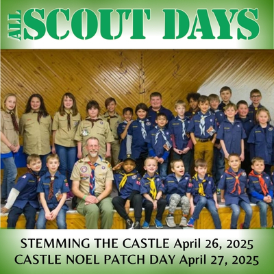 All Scouts Program | STEMMING THE CASTLE | Sat April 26, 2025 poster