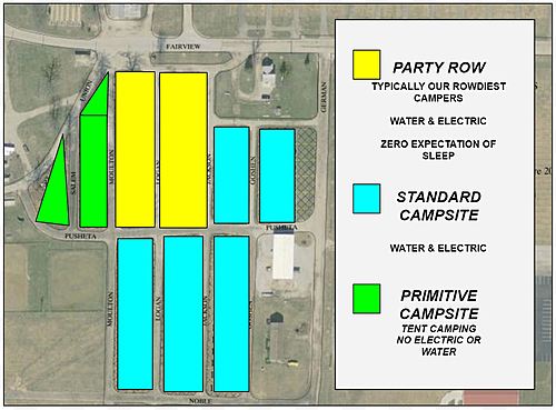 Wapak Tug Fest  CAMPING  2025 poster