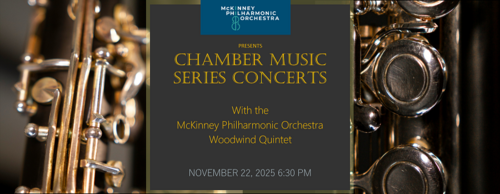 Chamber Music Series Concert with the MPO woodwind Quintet poster