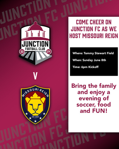Junction FC vs Missouri Reign poster