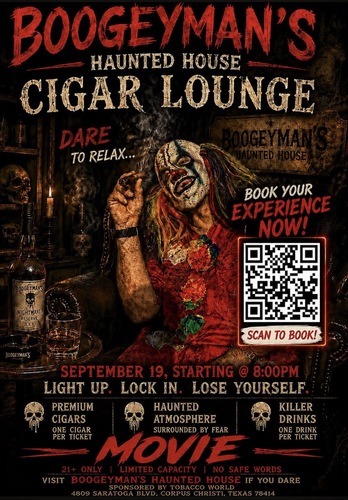 Boogeyman’s Cigar Lounge poster