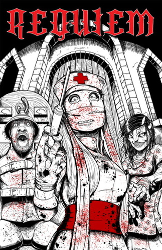 Requiem Haunted House 2025 poster