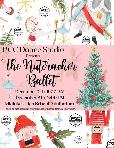 PCC Dance Studio Presents The Nutcracker 2024 poster