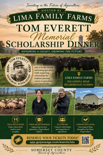 Tom Everett Memorial Scholarship Dinner poster