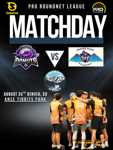 Denver's  Exciting PRO League Matchday on August 30th poster