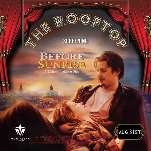 Before Sunrise : Hollywood Glam! Rooftop Romance Screening poster