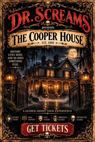 Dr. Screams presents: The Haunting of The Cooper House poster