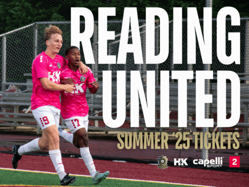 Men's Reading United AC  vs. Ocean City Nor'easters poster