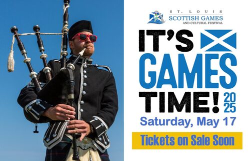 2025 St Louis Scottish Games & Cultural Festival poster