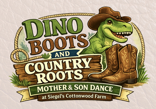 Dino Boots & Country Roots Mother Son Dance poster
