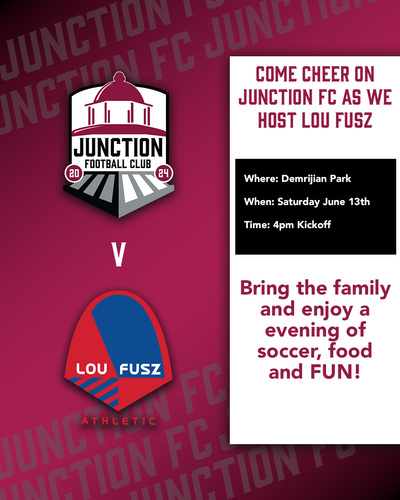 Junction FC v Lou Fusz Athletic poster