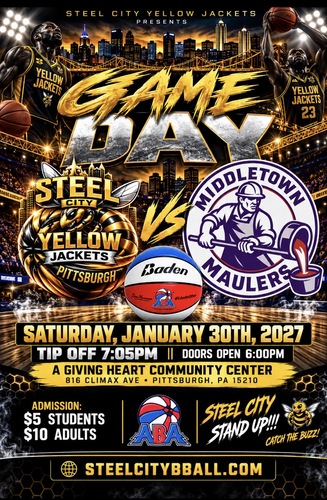 Steel City Yellow Jackets vs Middleton Maulers!🐝 poster