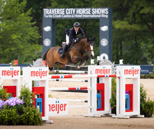 Fourth of July Weekend Horse Jumping in Traverse City image