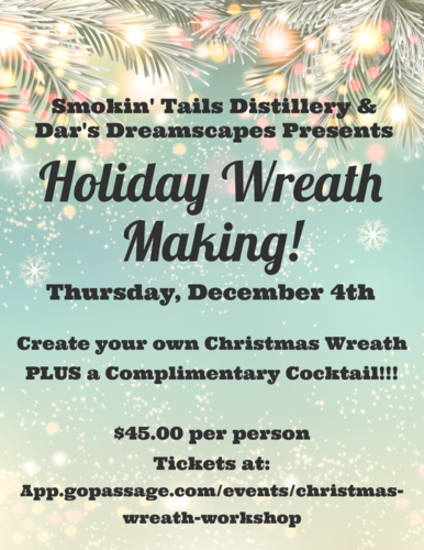 Christmas Wreath Making Workshop! poster