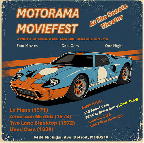 Motorama Moviefest: Car Show and Car Flick Film Festival  poster