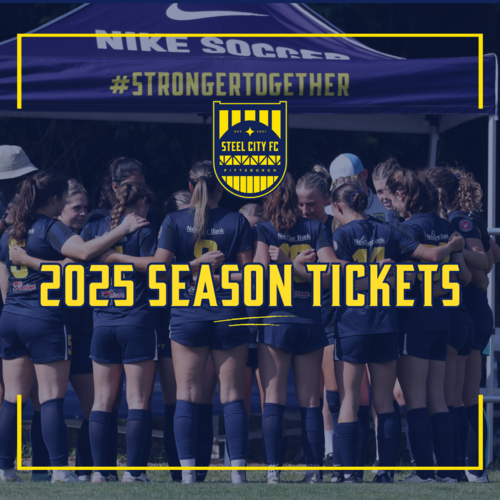 Steel City FC Women's Season Tickets 2025  poster