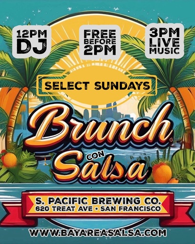 Brunch con Salsa at Southern Pacific Brewing  poster